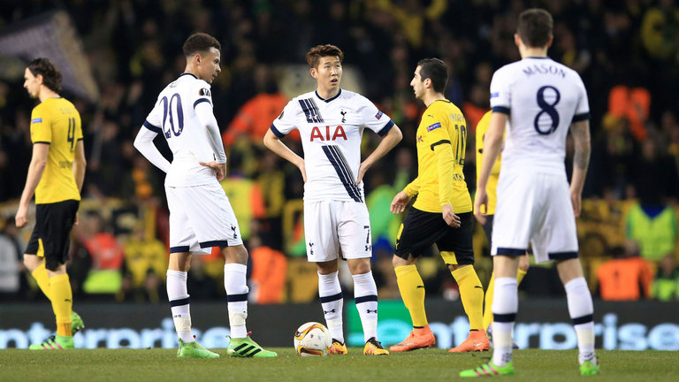 Image result for Borussia Dortmund and Tottenham