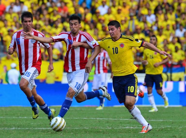 Vs paraguay colombia Colombia vs