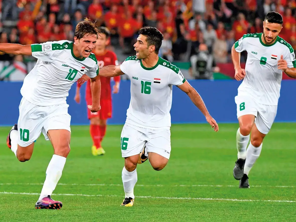 Indonesia vs iraq. Моханад Али Ирак футболист. FIFA kubogi.
