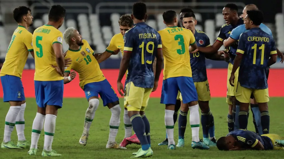 Colombia vs brazil