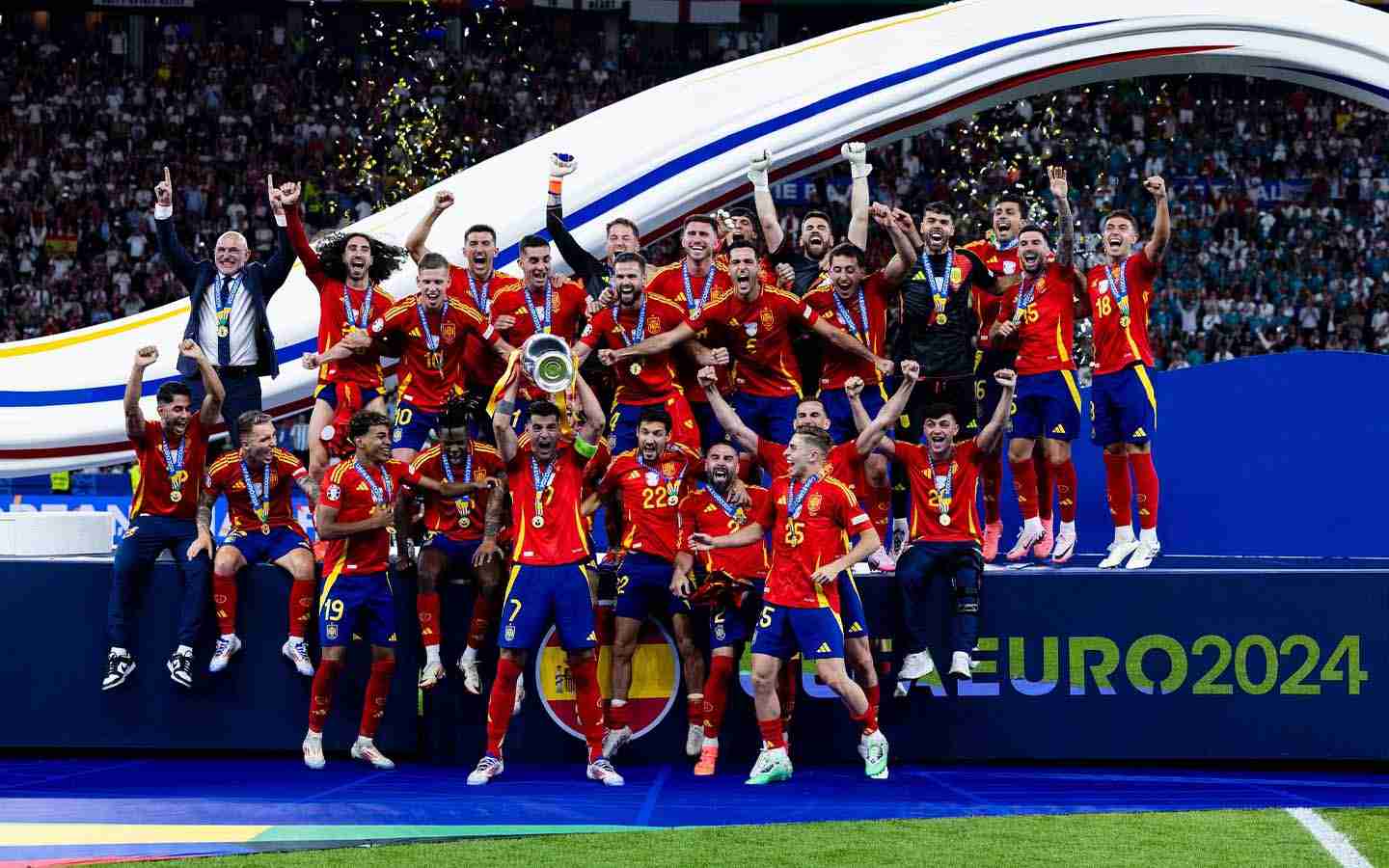 Three Lions Sent Home As Spain Lifts Euro 2024 Title Sportingpedia 