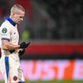 Mykhailo Mudryk during Chelsea Europa Conference League match