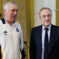 Carlo Ancelotti and Florentino Perez