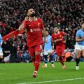 Mohamed Salah has just opened the scoring against Manchester City