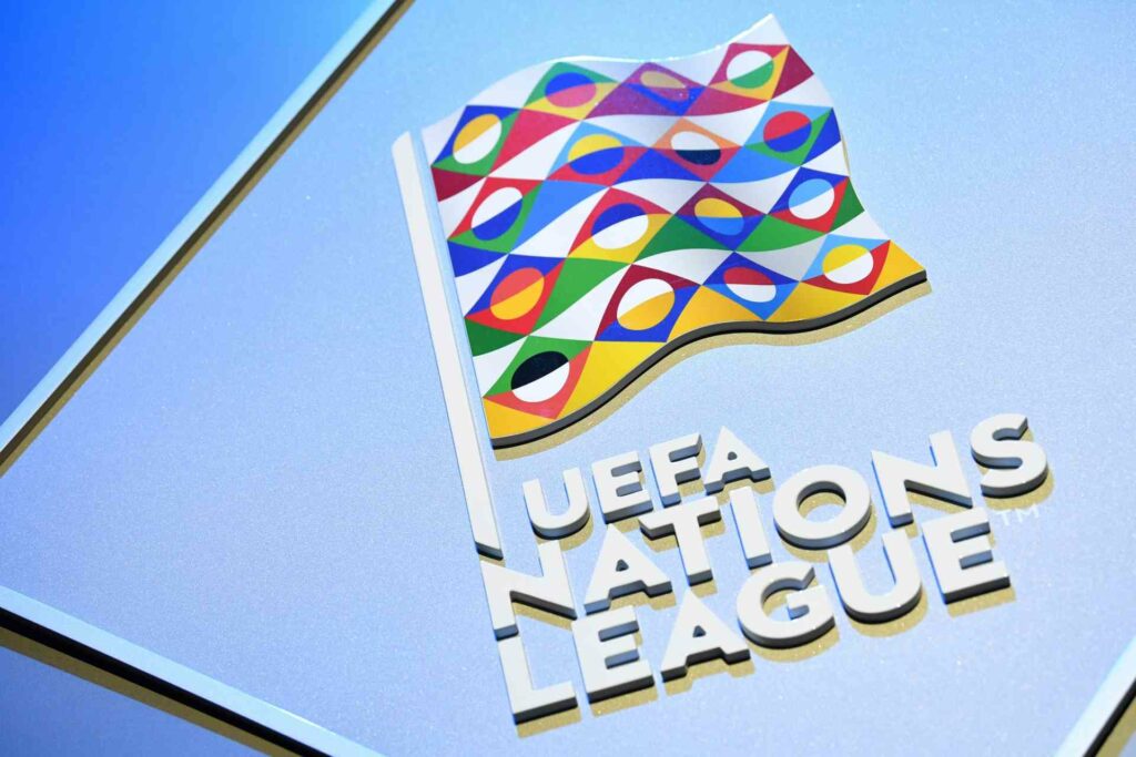 The logo of UEFA's Nations League tournament