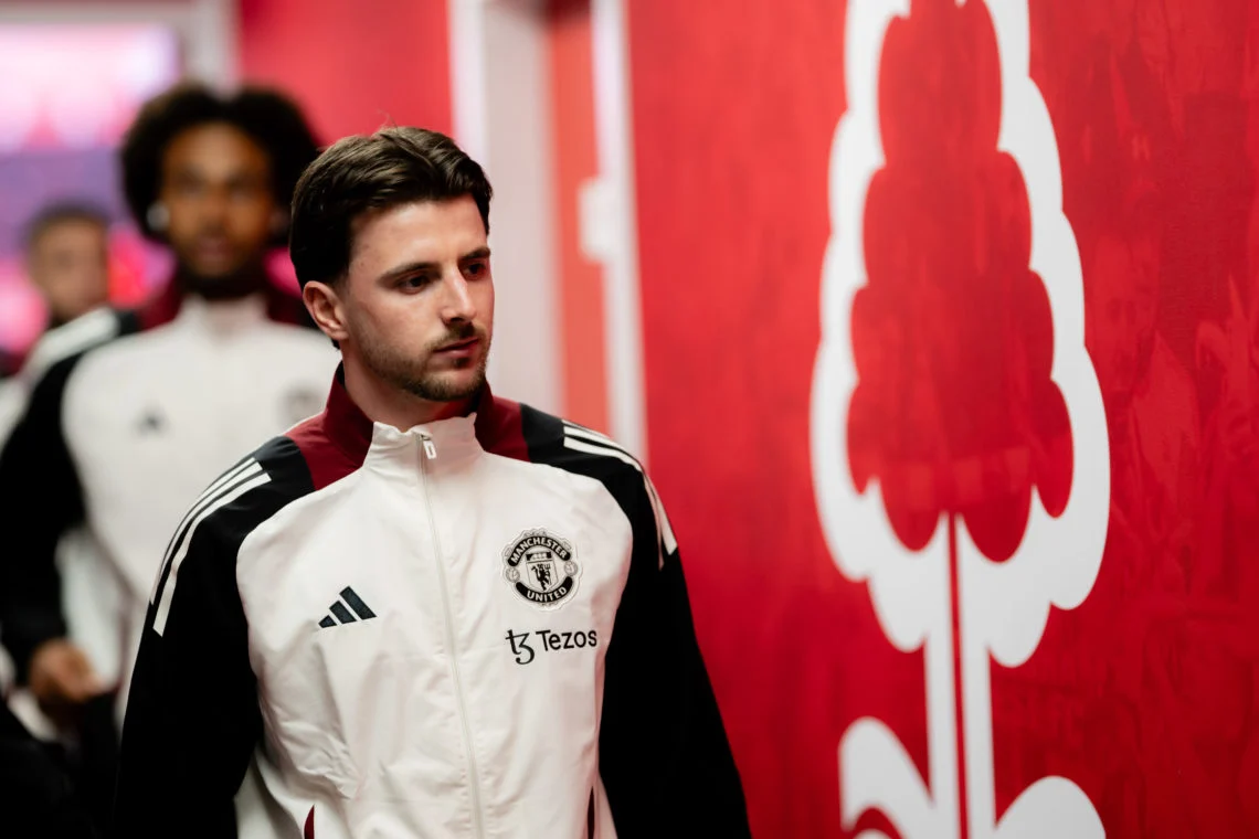 Manchester United midfielder Mason Mount