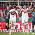 Stuttgart have just scored against RB Leipzig