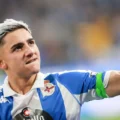 Deportivo la Coruna player Yeremay Hernandez