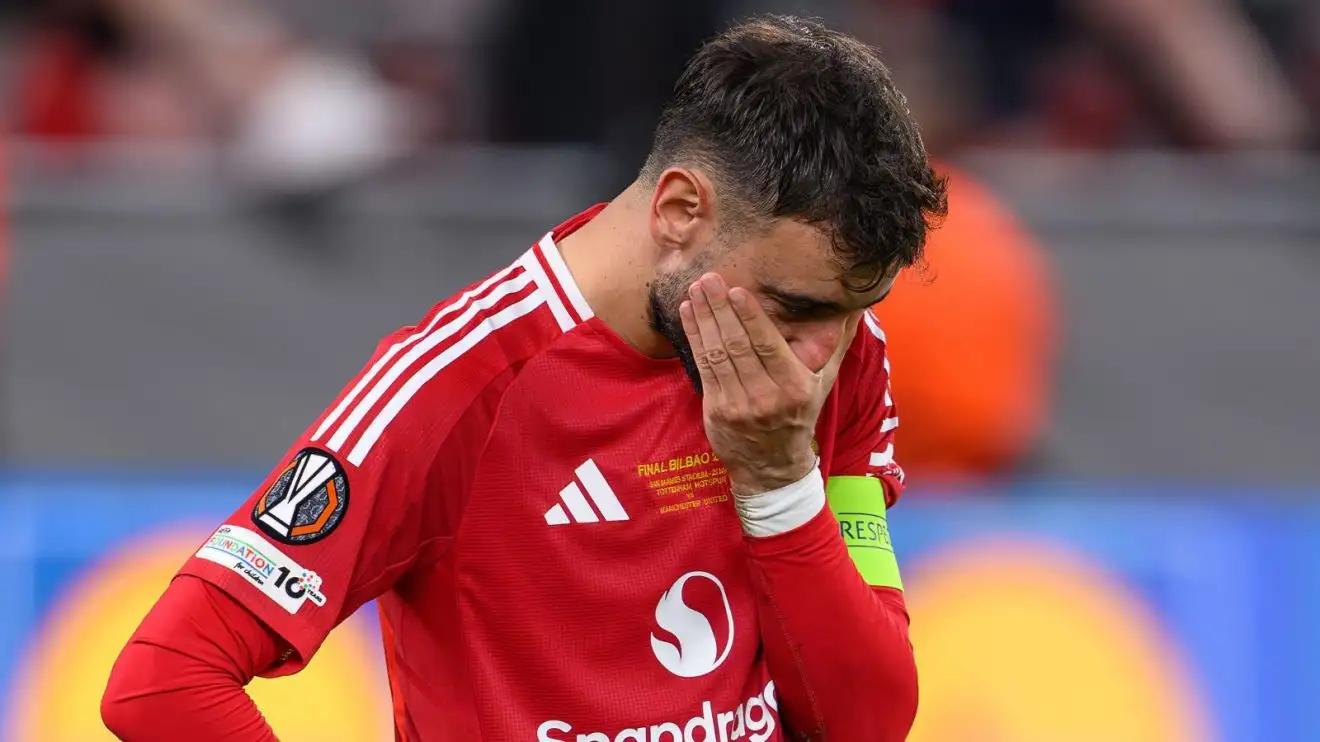 Manchester United captain Bruno Fernandes