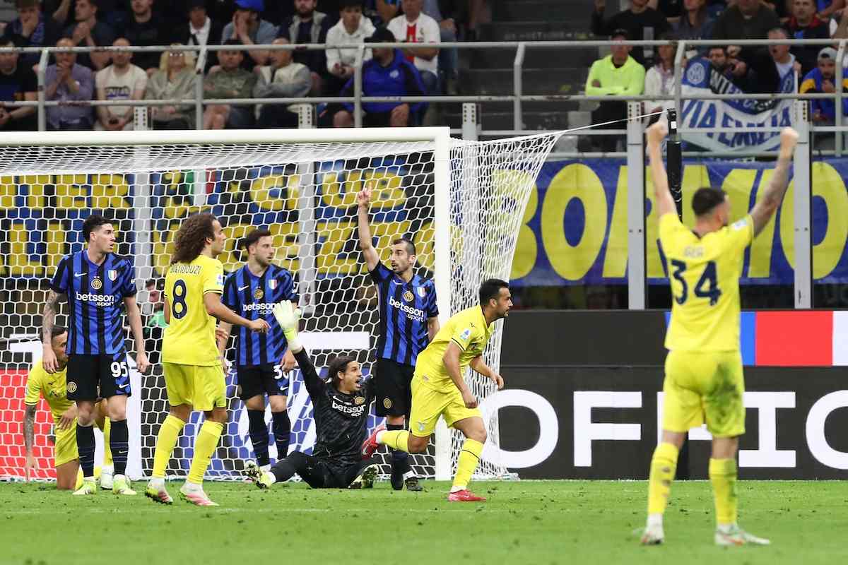 Pedro has just scored for Lazio against Inter
