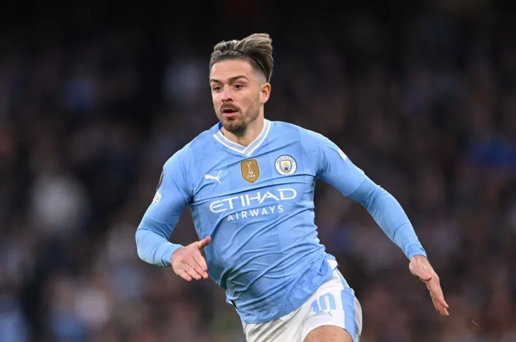 Manchester City midfielder Jack Grealish