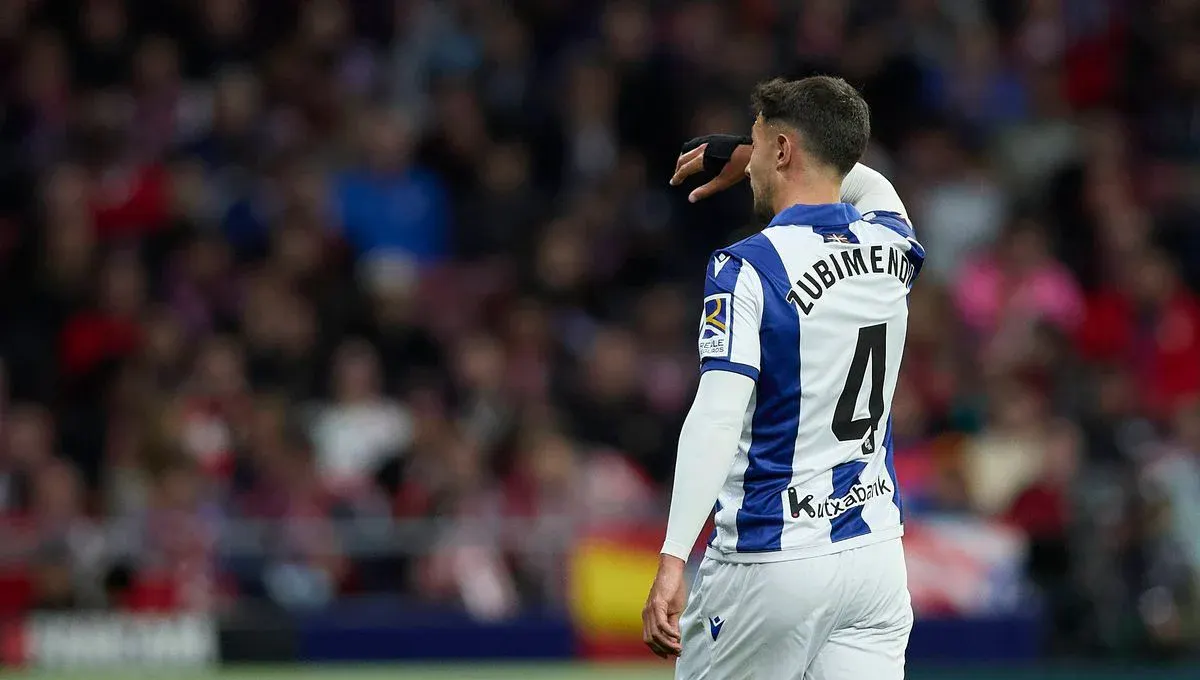 Real Sociedad midfielder Martin Zubimendi