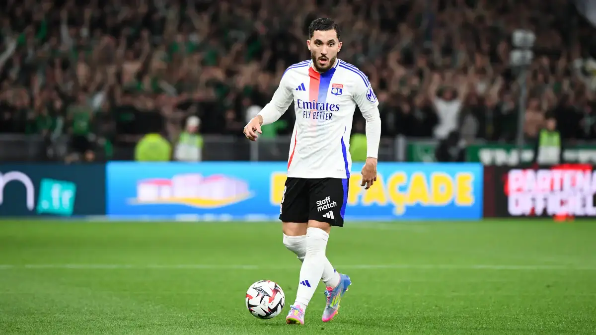 Lyon playmaker Rayan Cherki