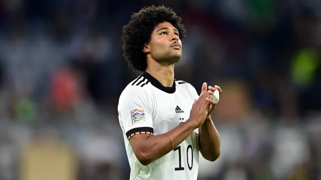Bayern Munich and Germany winger Serge Gnabry