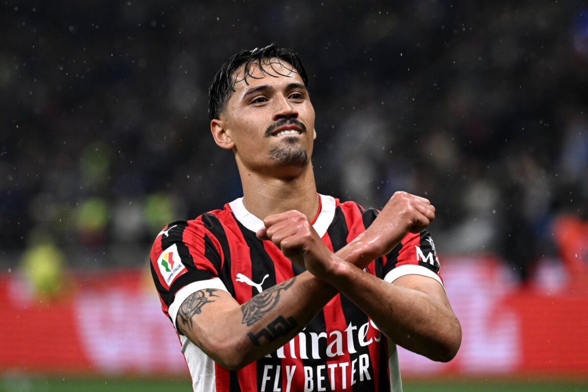 Milan's midfielder Tijjani Reijnders