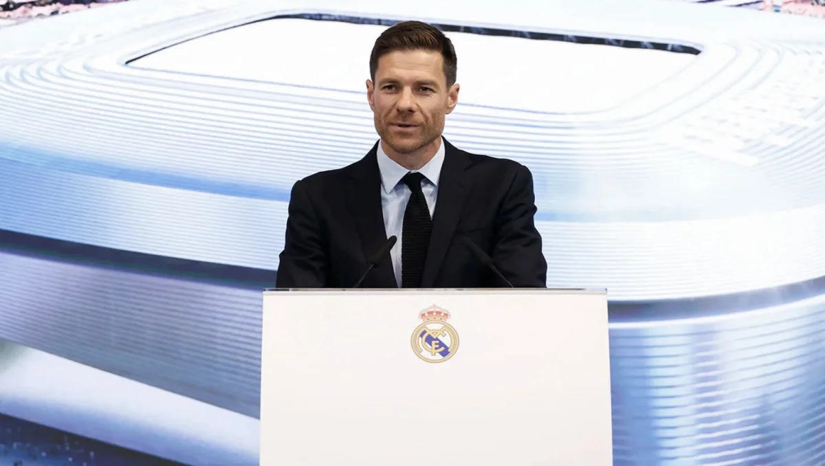 Freshly appointed new Real Madrid manager Xabi Alonso