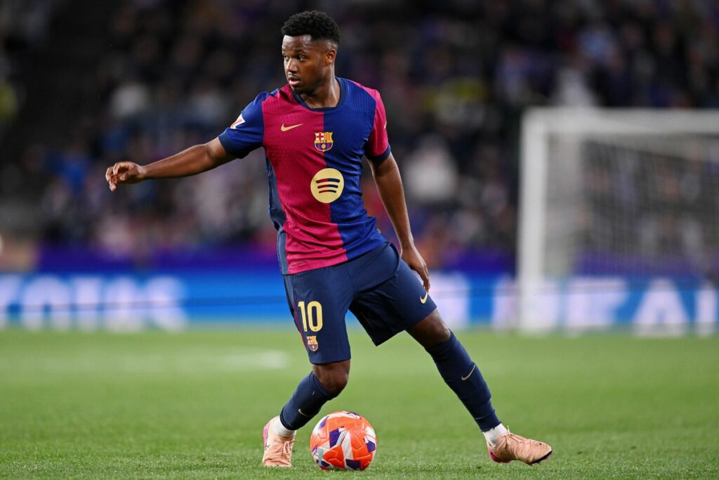 Barcelona forward Ansu Fati