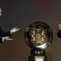 The 2025 Club World Cup trophy