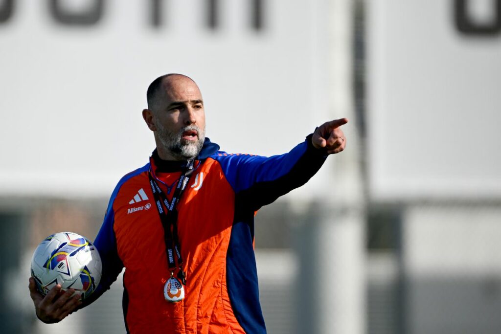 Juventus head coach Igor Tudor