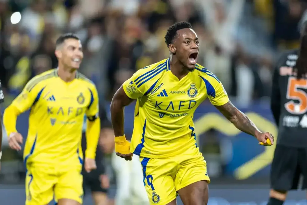 Al-Nassr Colombian striker Jhon Duran