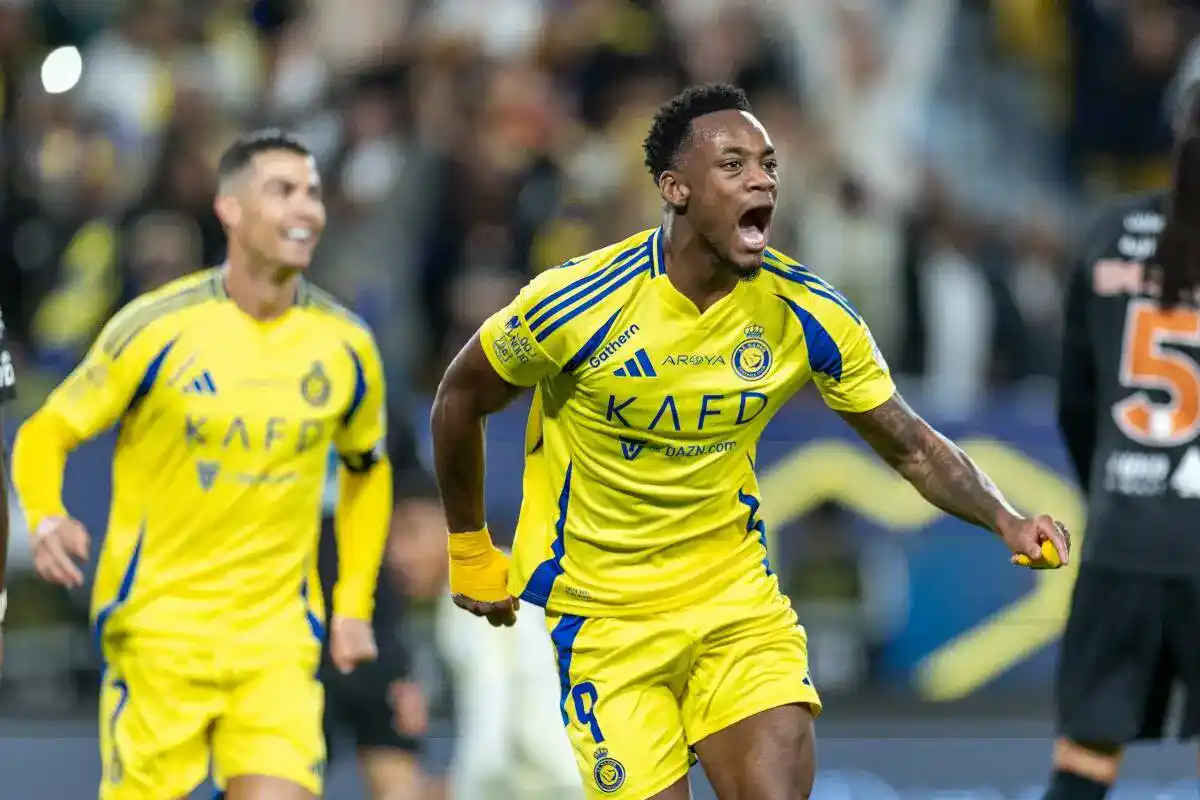 Al-Nassr Colombian striker Jhon Duran