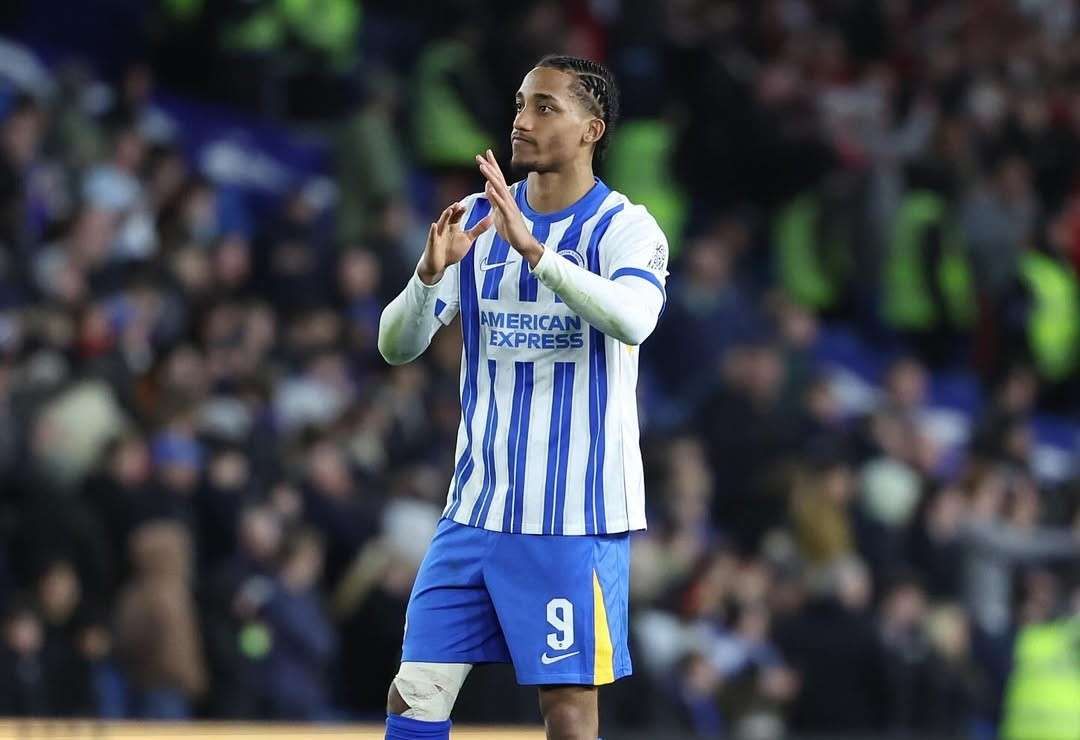 Future Chelsea striker Joao Pedro