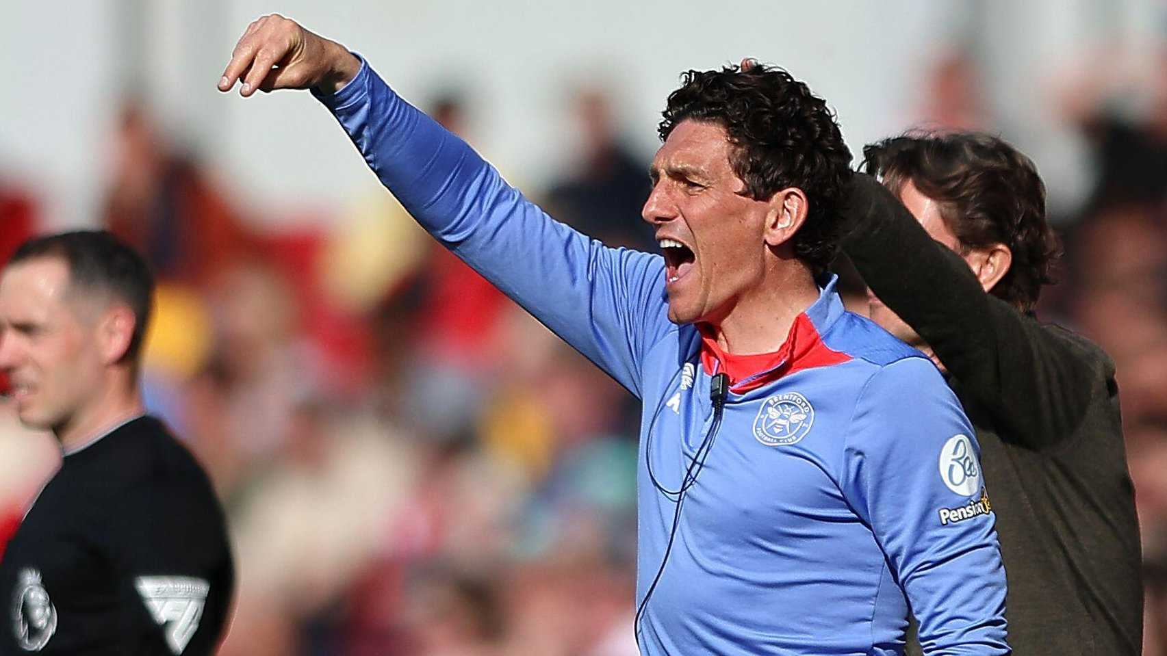 Brentford's newly appointed manager Keith Andrews
