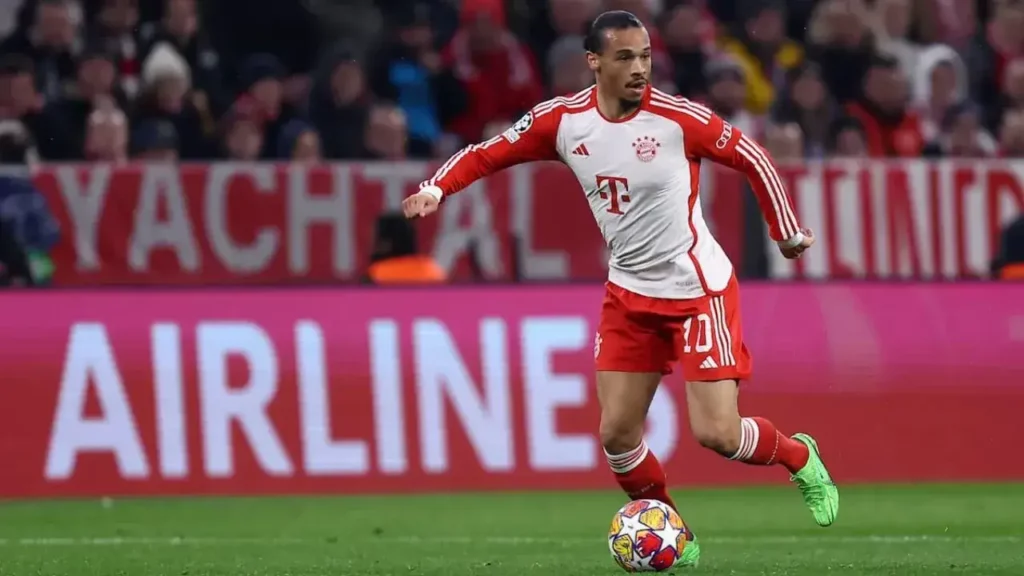 Bayern Munich winger Leroy Sane