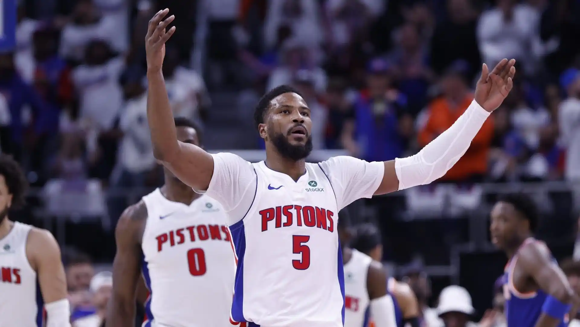 Detroit Pistons guard Malik Beasley