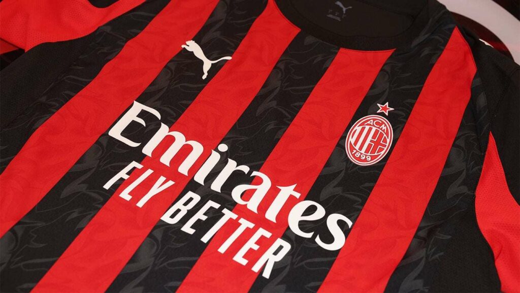 AC Milan's jersey for the 2025/26 season