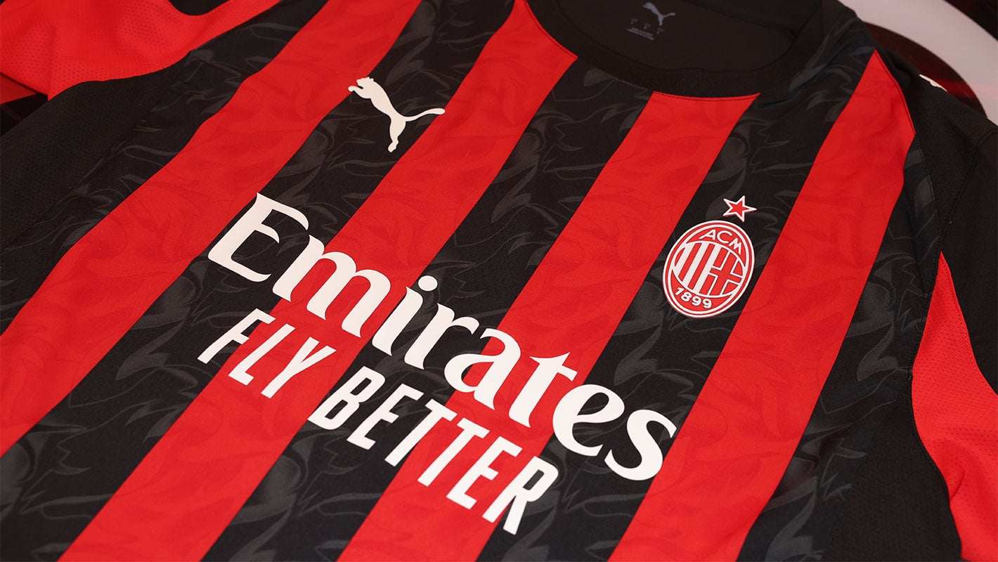 AC Milan's jersey for the 2025/26 season