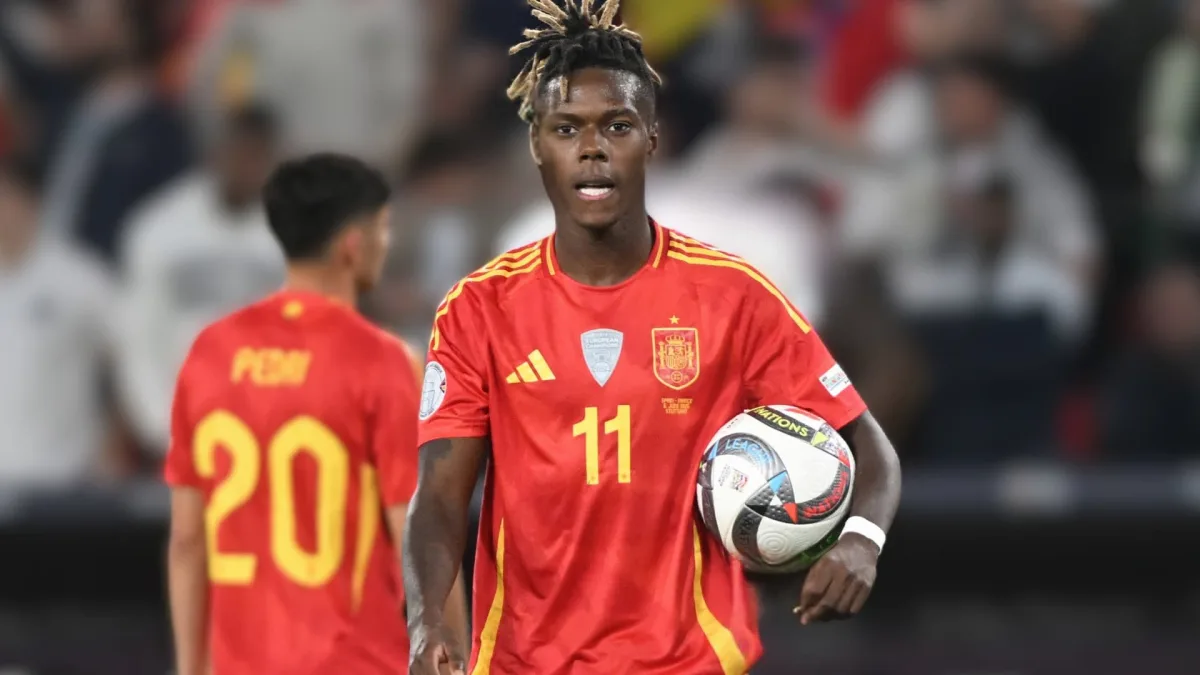 Spain winger Nico Williams