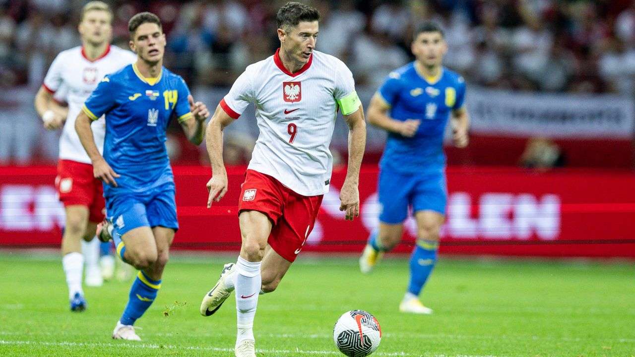 Poland's record goal scorer Robert Lewandowski