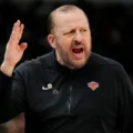 Former New York Knicks head coach Tom Thibodeau