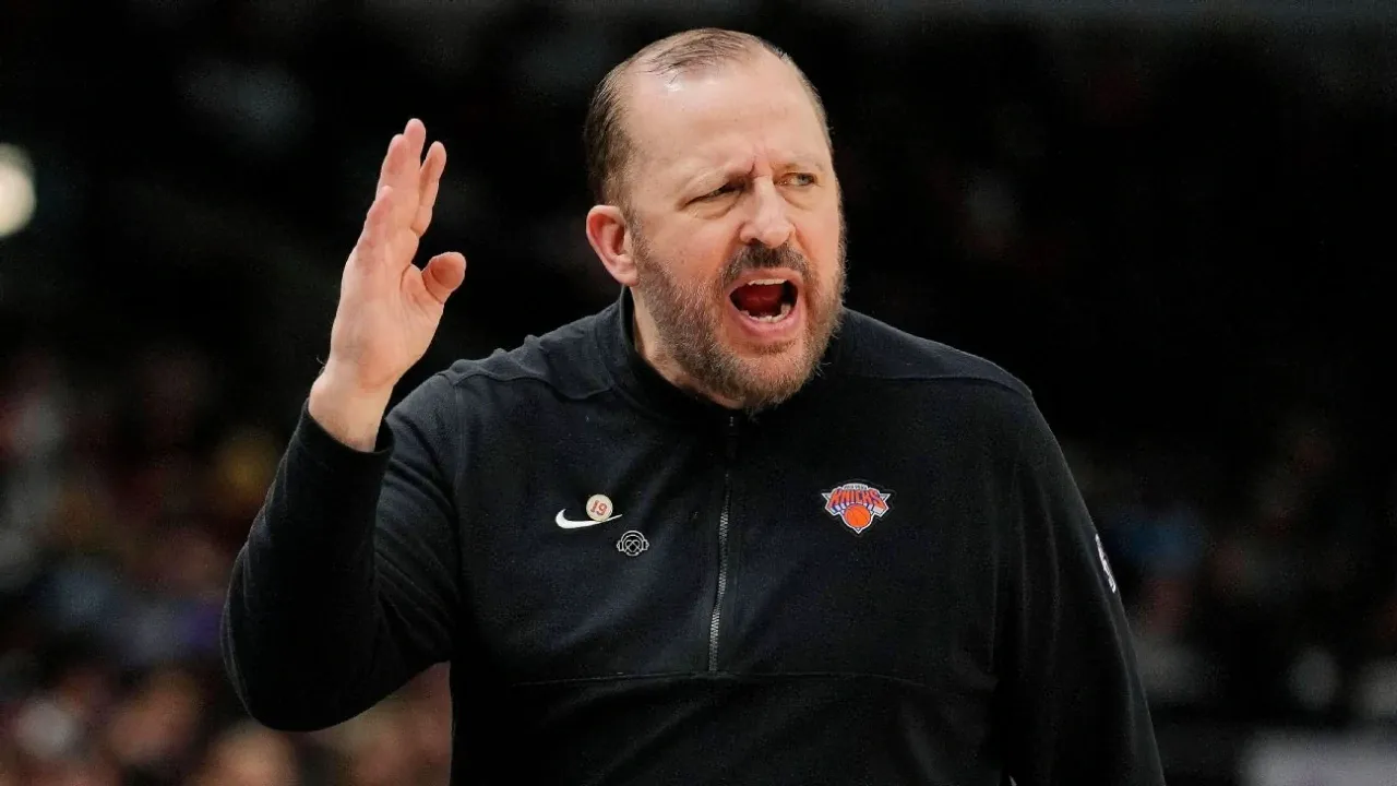 Former New York Knicks head coach Tom Thibodeau