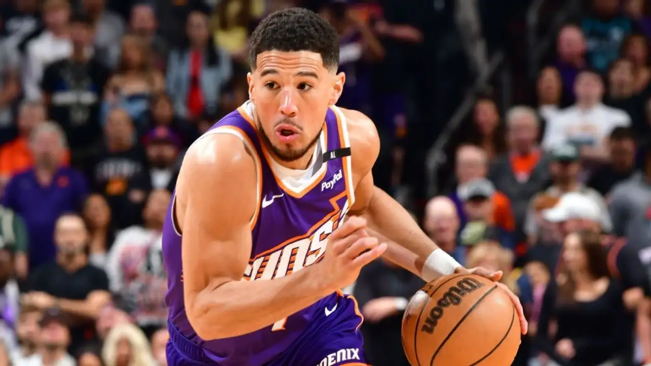 Phoenix Suns' guard Devin Booker