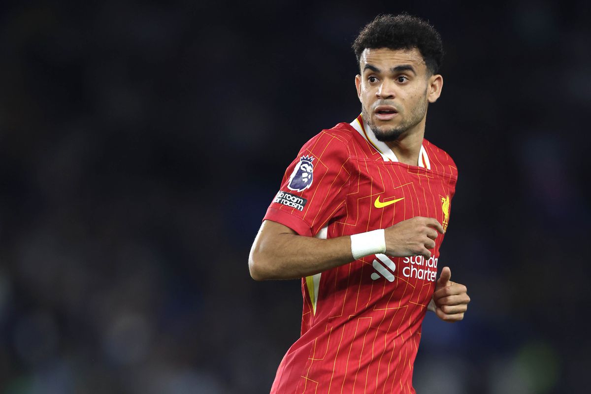 Liverpool forward Luis Diaz