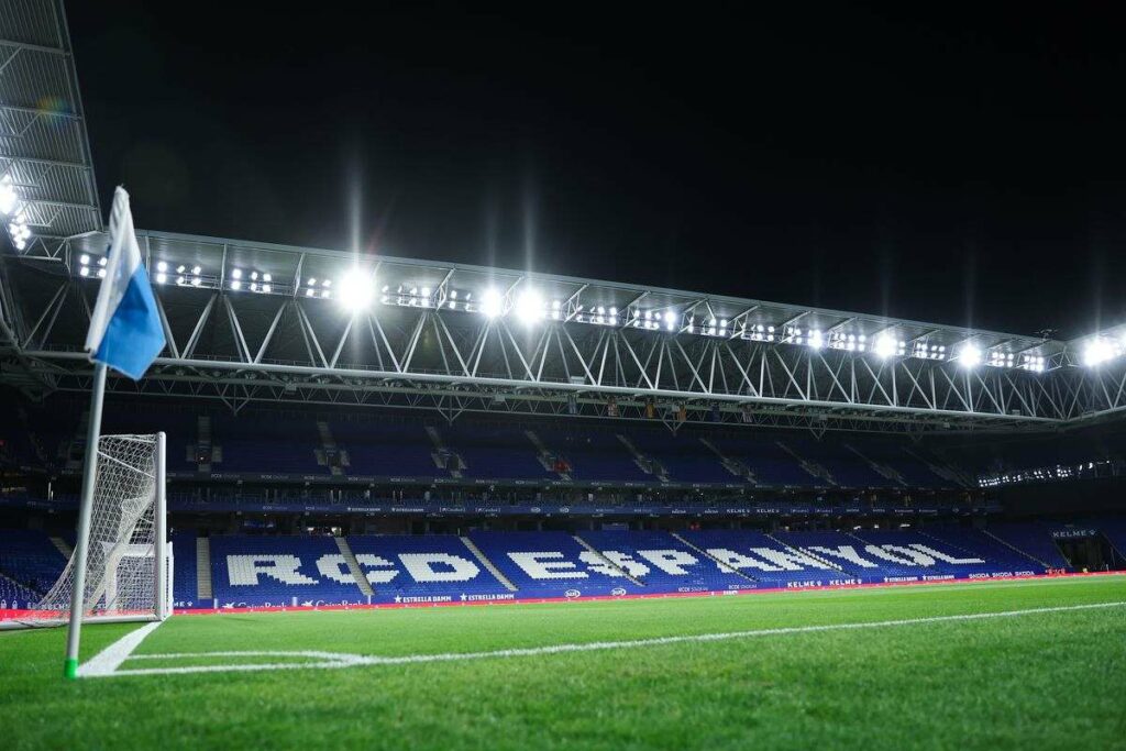 The stadium of Espanyol FC
