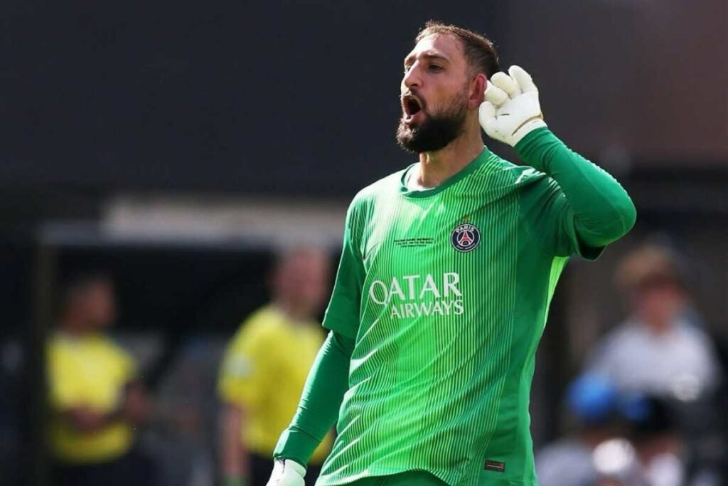 PSG goalkeeper Gianluigi Donnarumma