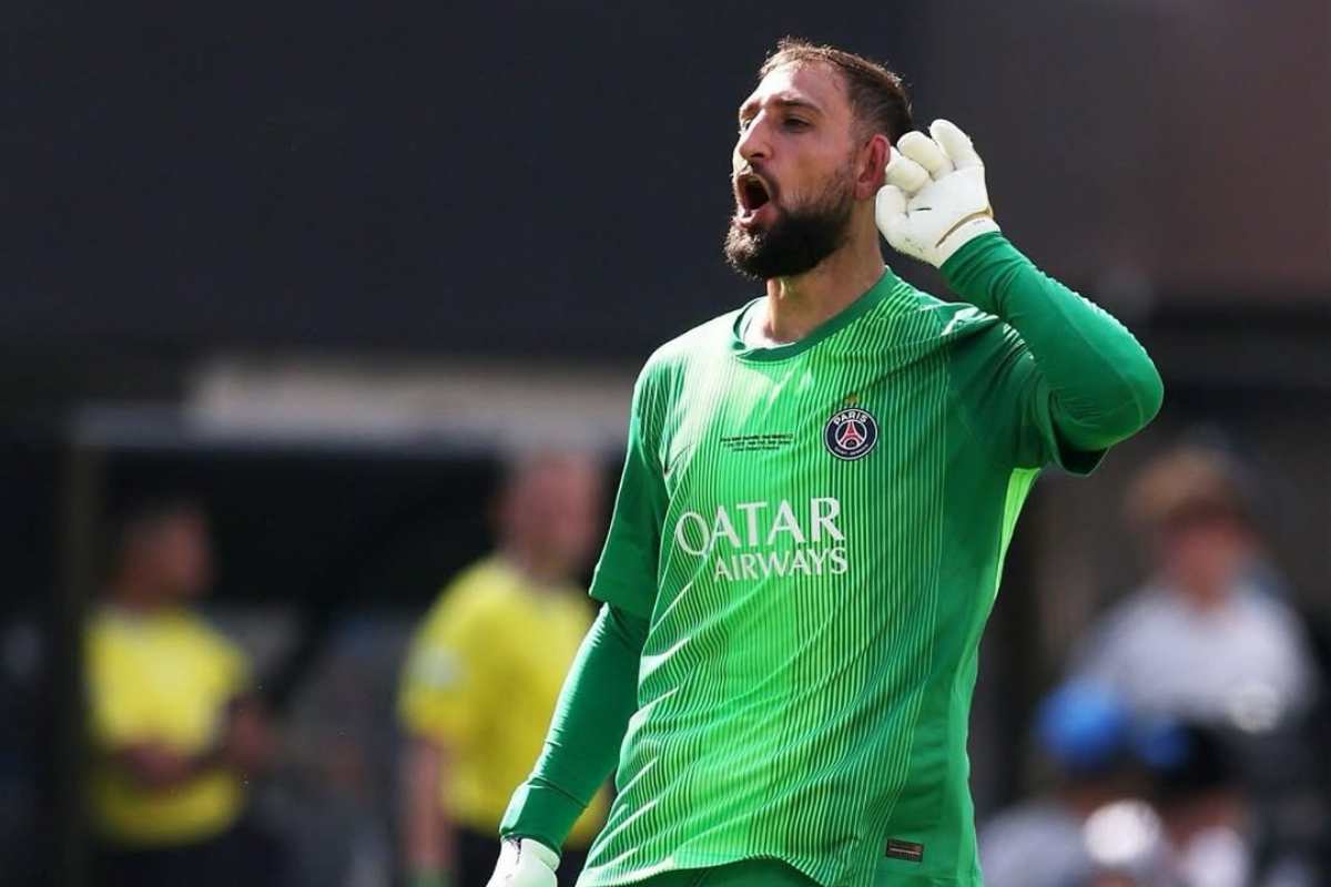 PSG goalkeeper Gianluigi Donnarumma