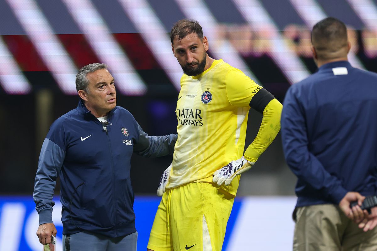 PSG goalkeeper Gianluigi Donnarumma