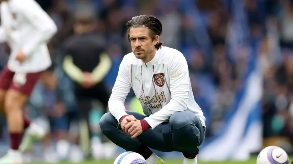 Manchester City midfielder Jack Grealish