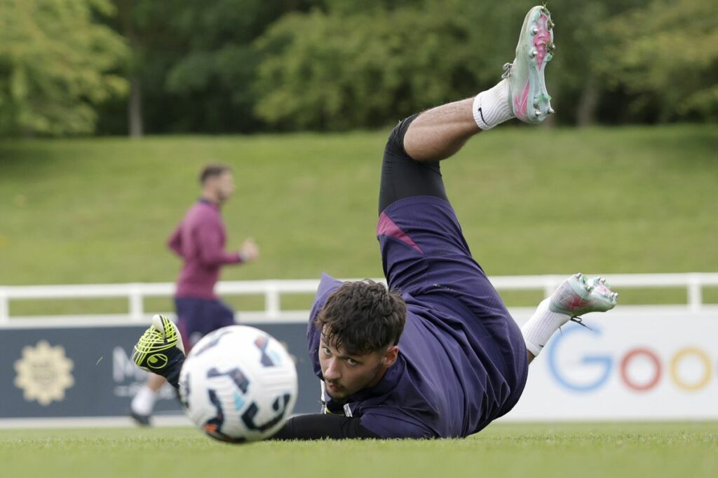James Trafford in training