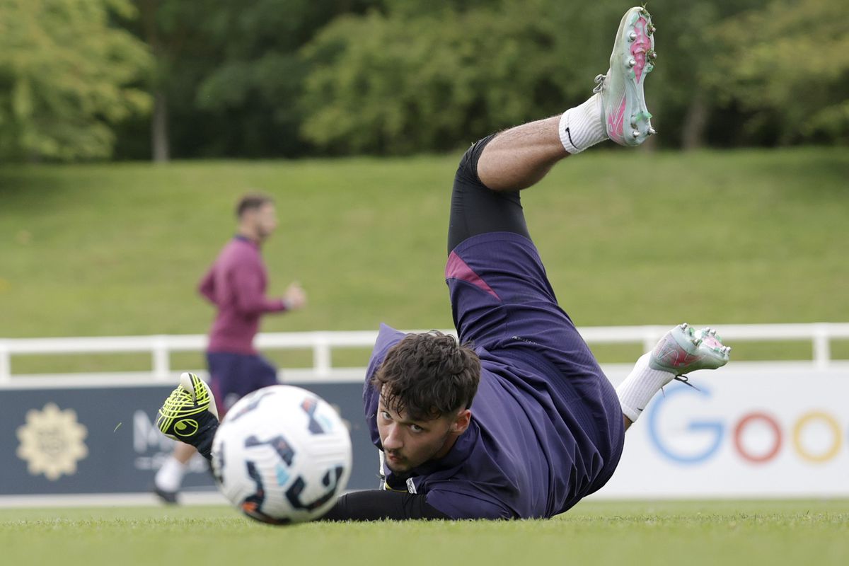 James Trafford in training
