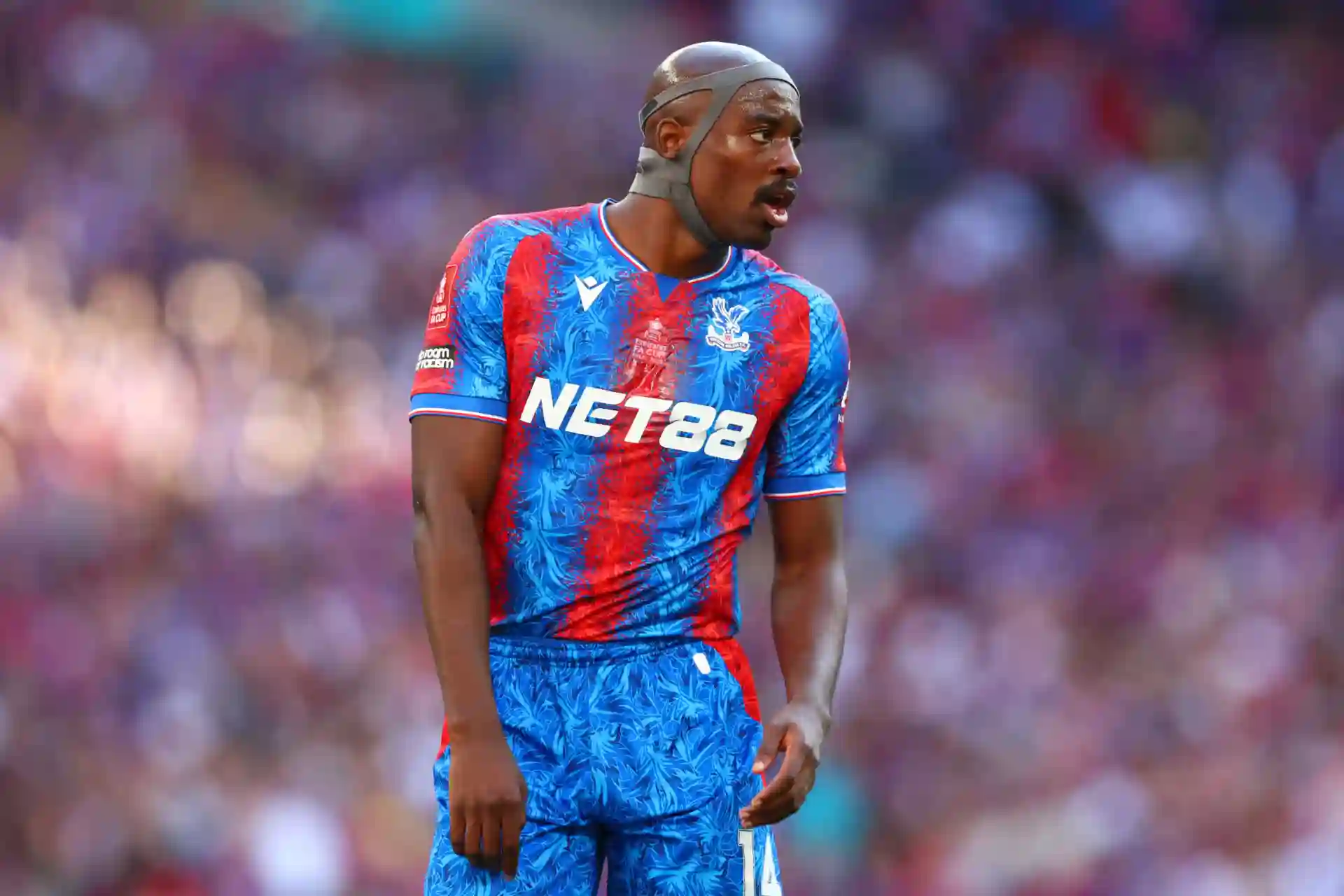 Crystal Palace striker Jean Philippe Mateta