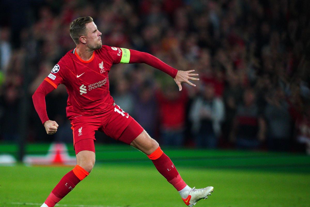 Jordan Henderson during his days as Liverpool captain