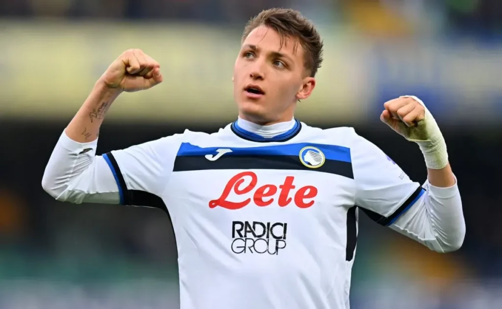 Atalanta forward Mateo Retegui