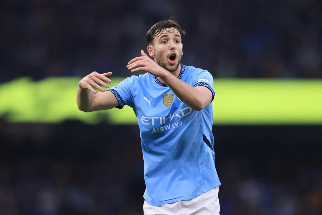 Manchester City midfielder Nico Gonzalez