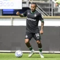 Igor Paixao with the ball at his feet