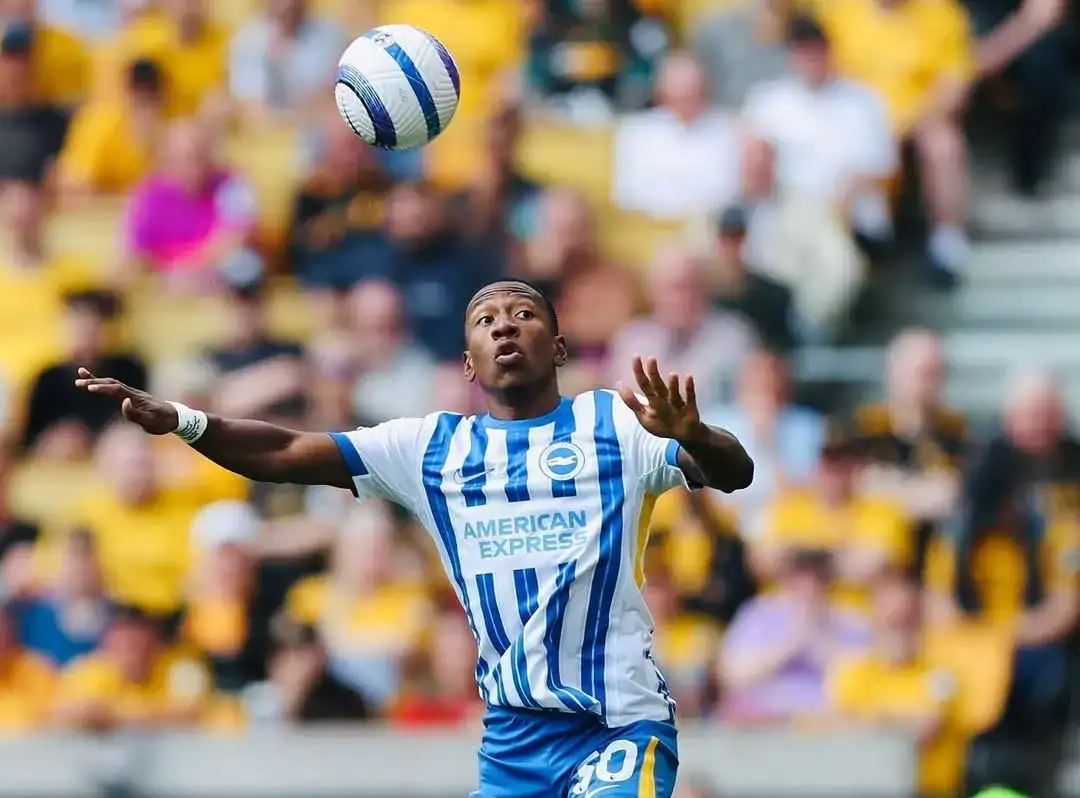 Pervis Estupinan during his sting with Brighton